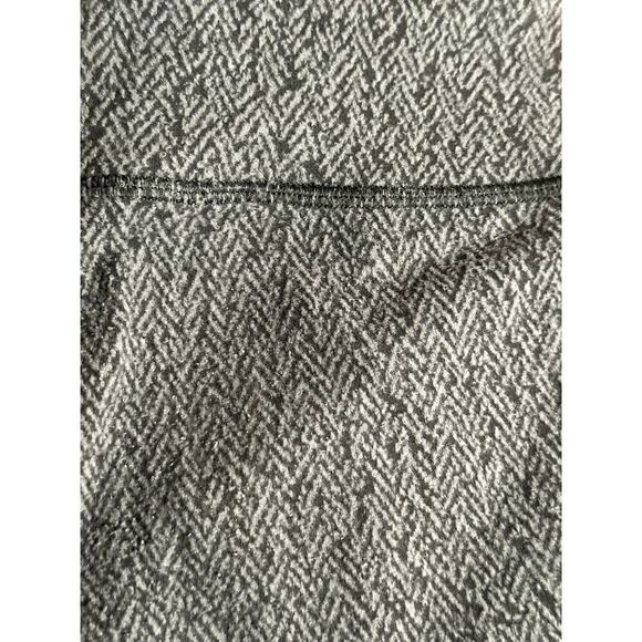 Ivivva Gray Herringbone Athletic Leggings Girls Size 14 - Picture 3 of 5